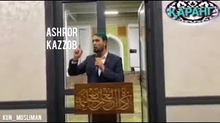 ASHROR KAZZOB YANA QOVUN TUSHIRDI /АШРОР КАЗЗОБ ЯНА ҚОВУН ТУШИРДИ / O'ZIGA RADDIYA BERDI