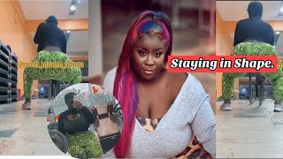 🏃‍♀️Maame Serwaa Workout Video-Celebrity Lifestyle