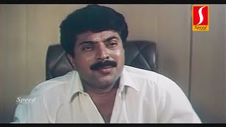Mammootty Malayalam Thriller Movie | Midhya Malayalam Movie Super Scenes | Suresh Gopi | Rupini