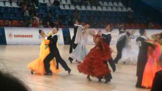 ROC 2009 idsf grand slam standart first 48 Konovaltsev \u0026 Konovaltseva, Novikov \u0026 Klimenko Slow Waltz