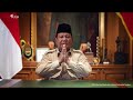 presiden prabowo ucapkan selamat tahun baru imlek 2576 29 januari 2025