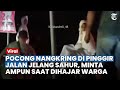 Pura-pura Jadi Pocong Berdiri di Pinggir Jalan saat Sahur, Pria Ini Berakhir di Kantor Polisi