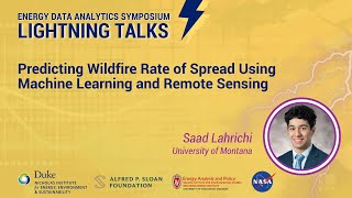 Third Place (tie): Predicting Wildfire Rate of Spread Using Machine Learning and Remote Sensing