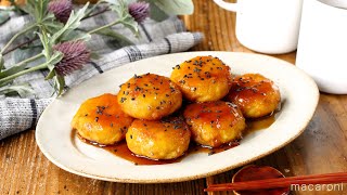 [Cheese sweet potato mochi] Arrangement recipe! As a side dish or as a snack♪ | macaroni