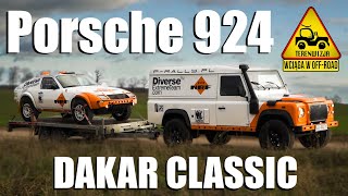 Porsche 924 - Polacy Zmieniają Oblicze Rajdu Dakar Classic 2025