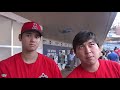 shohei ohtani on latest bullpen and if he expect to pitch this year