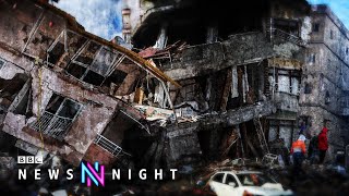 Have Turkey’s building designs impacted the earthquake death toll? - BBC Newsnight
