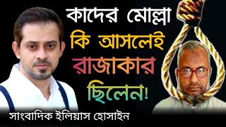 আব্দুল কাদের মোল্লা কি আসলেই রাজাকার ছিলেন সত্য কথা সাংবাদিক ইলিয়াস হোসাইনের মুখে শুনুন!