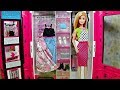 Unboxing Barbie Closet │ Unboxing Ultimate Closet For Barbie Fashionistas │ DIY For Dolls