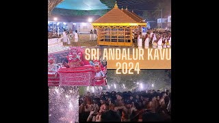 Sree Andalur Kavu Uthsavam 2024 | Theyyam | Thalassery | Kannur | VLog# 12