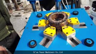 MR-T separate the copper from waste motor stator engine cracker machine - VANER Machinery