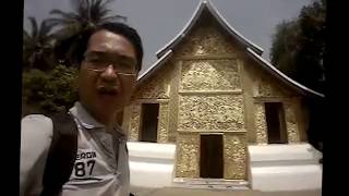 Laos tour guide at Luang Prabang ไกด์เคน พาเที่ยวหลวงพระบาง วัดเชียงทอง