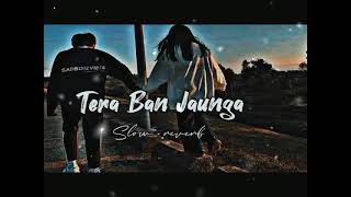 Tera Ban Jaunga [ Slow + reverb ] | Kabir Singh/ love song 💞