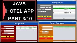 Java Project Tutorial - How To Make a Hotel Management System Project In Java NetBeans | Part 3/10