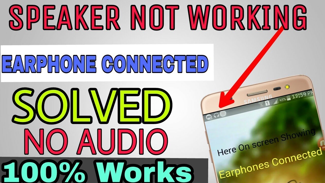 How To Remove( Earphones )connected Icon On All Android Phone When ...