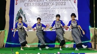 Purthim pap no || Soilung para Baptist Church Group Dance || Advent Christmas Ananda Bazar 2022