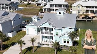 Luxury Waterfront Living in The Islands of Rockport | 4 Bed | 4.5 Bath| Boat Slip| Resort Style Pool