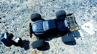 Arrma Kraton. Rough as it gets. Testing Dboots LP backflip tires. New Body.