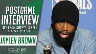 Jaylen Brown: Celtics Had Team Meeting Before Game 4 Win vs Heat