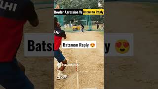 Killer Bouncer On Body🔥Watch Batsman Reply On Next Ball 😍 #shorts #cricket #youtubeshorts #yt20