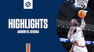 Auburn Men's Basketball - Highlights vs Georgia
