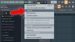 Herramientas Muy Útiles de Fl Studio (menú tools y macros en fl studio)