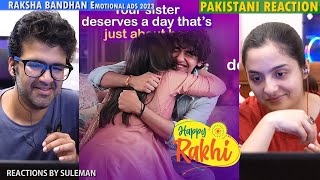 Pakistani Couple Reacts To Raksha Bandhan Emotional Ads 2023 | Indian Festival | Rakhi 2023