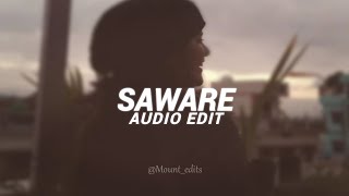 saware - arijit singh [ edit audio ]