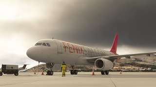 Return flight from Split to Malpensa in the Fenix A320 in Flight Sim 2024 with SayIntentions.AI ATC