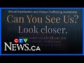 Awareness of human trafficking during events