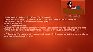 Economia aziendale: impariamo a calcolare i costi conoscendo utile e ricavi