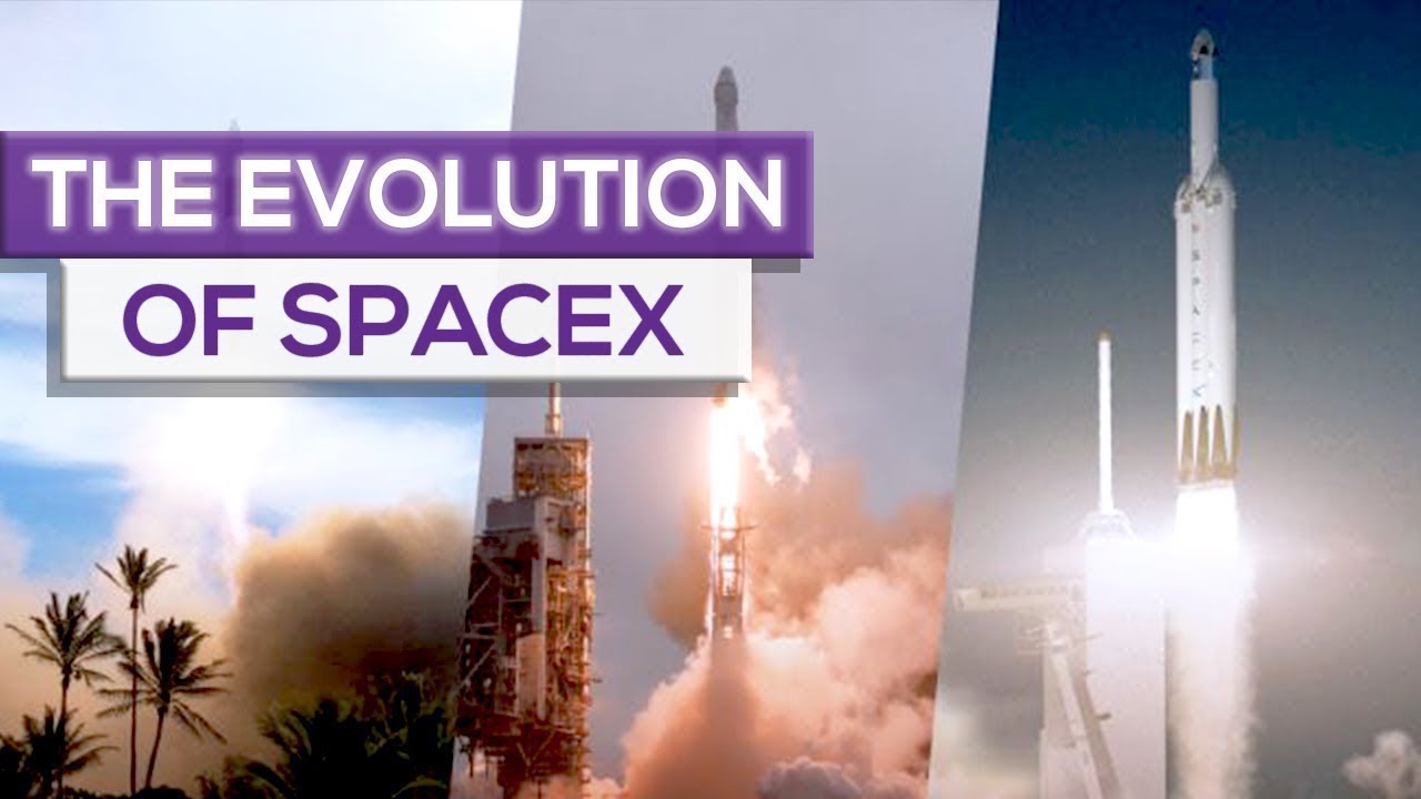 The Evolution Of SpaceX! - YouTube