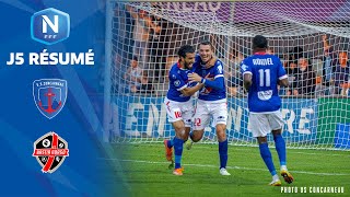 J5 | US Concarneau - FC Bastia-Borgo (2-1), le résumé | National FFF 2021-2022