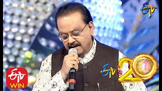 SP Balu and Sunitha Performs -Naa Manasuni Song in ETV @ 20 Years Celebrations - 16th August 2015