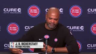 Post-Game Press Conference: JB Bickerstaff | Pistons vs Celtics | 02.26.25