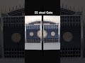 ss steel gate design steelgate