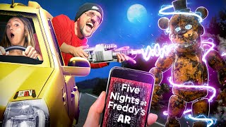 Five Night's at Freddy's Neighborhood Breach! FGTeeV Special Delivery Game (FNAF AR like Pokemon GO)