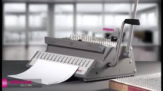 Renz Eco s 360 2:1 Pitch Punching and Wire Binding Machine