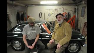 Crazy Chevy's Tiny Shop #19 5 MGC GT  The interview#firststart #mgcgt #crazychevystinyshop