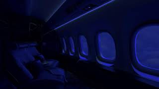 Floating in Space | Jet Engine Airplane White Noise | Calming Flight Sounds for Relaxing, Sleep