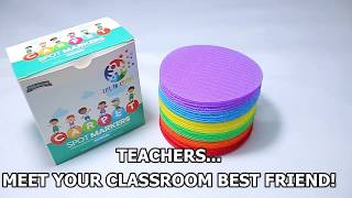 Life In Colors sitting spots | Premium qualit | Perfect For Classroom Activities.