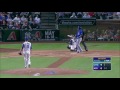 2016 cubs addison russell s bat flies into the stands mascot baxter retrieves it 4.07.16