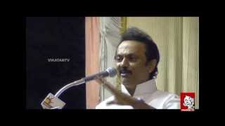 MK Stalin Attacks Jayalalitha - Ananda Vikatan