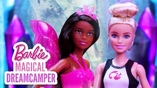 TĘCZOWA WRÓŻKA I KRYSZTAŁOWA JASKINIA SKARBÓW! 🌈💎 | Barbie Magiczny Kamper | @Barbie Po Polsku​