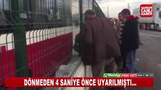 Ölmeden 4 saniye önce uyarılmış