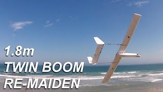 1.8m Twin Boom re-maiden