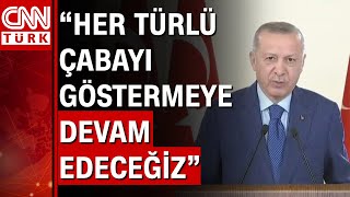 Yukarı Afrin Barajı açıldı! Cumhurbaşkanı Erdoğan'dan önemli açıklamalar