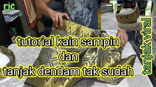 tutorial 1 set sampin \u0026 tanjak dendam tak sudah? #tutorial