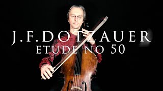 Dotzauer Etude No. 50 from 113 Etudes for Cello Book 2 🎻Fast and Slow tempo