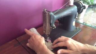 Singer 66 Rare Blackside Model WWII era Sewing Machine Restored!